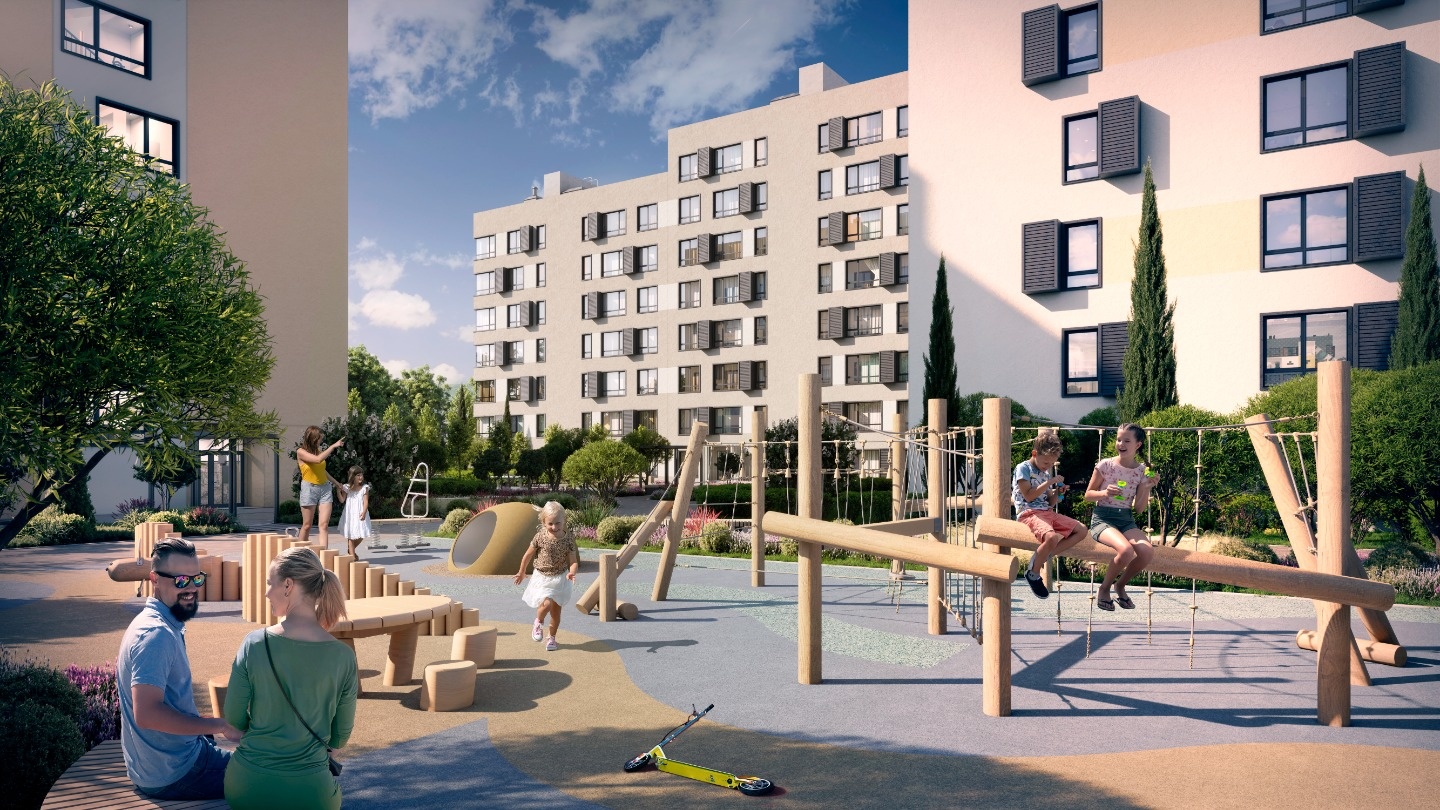 ЖК «Сезоны» – это 12 домов переменной этажности, где всё продумано до мелочей. На территории будет построен современный двухэтажный торговый центр, всё необходимое – в шаговой доступности. Первый этап строительства включает четыре дома с секциями на 7, 8 и 9 этажей.
Данный лот сдается в предчистовой