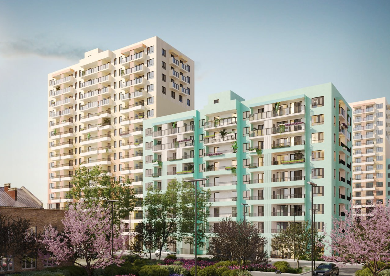 Предоставляется дополнительная скидка 6% от общей стоимости 
Ипотека семейная, военная, IT

ЖК Сок	Рассрочка без удорожания 		
ПВ   от 20% 

Вид на город
Западная сторона света 

Окончание рассрочки 20.06.2027
ЖК «СОК» – семейный жилой комплекс в экологически чистом центре древнего города Евпатория,